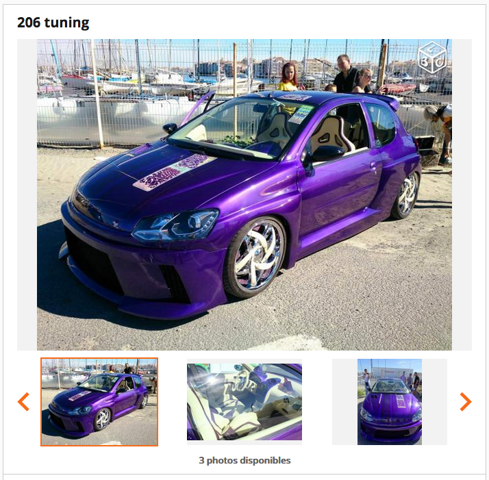 Cliquez sur l'image pour l'afficher en taille normale

Nom : 206_Tuning.jpg 
Affichages : 125 
Taille : 84.1 Ko 
ID : 5387