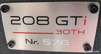 PEUGEOT 208 GTI 30 TH - #576 by Fabien in Peugeot 208 GTi - 30 Th 
