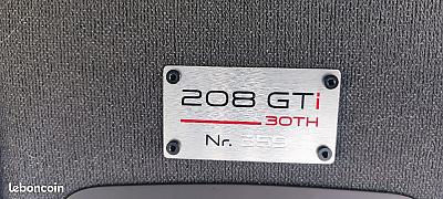 PEUGEOT 208 GTI 30 TH - #359