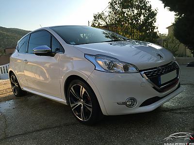 Fabien - Peugeot 208 GTi - Blanc Banquise by Fabien in Les Photos des Membres